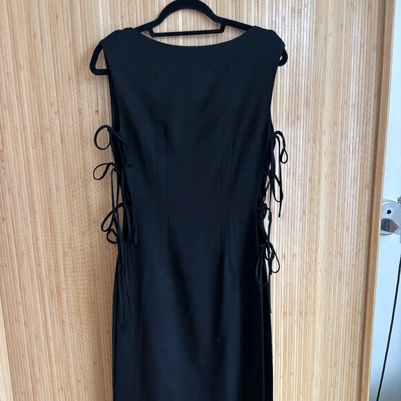 Kallmeyer Elizabeth Dress Black Tropical Wool XS - Picture 2 of 4